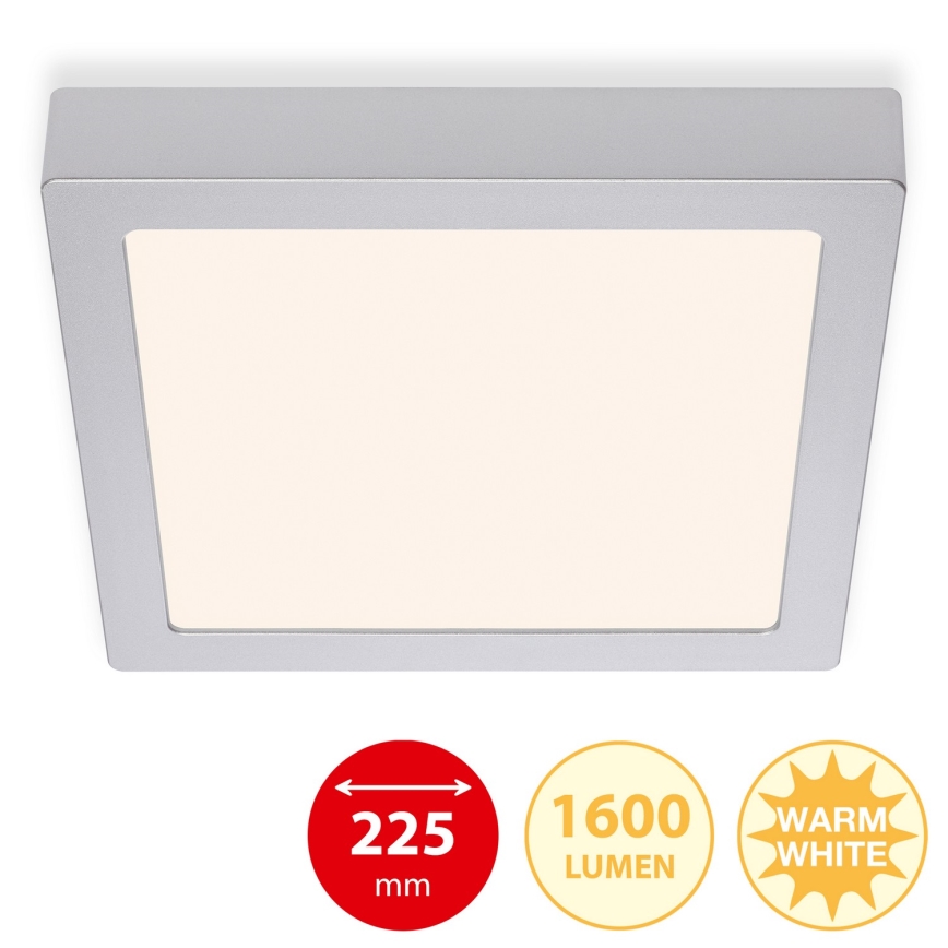 Briloner 7118-014 - Plafón LED FIRE LED/16,5W/230V 3000K