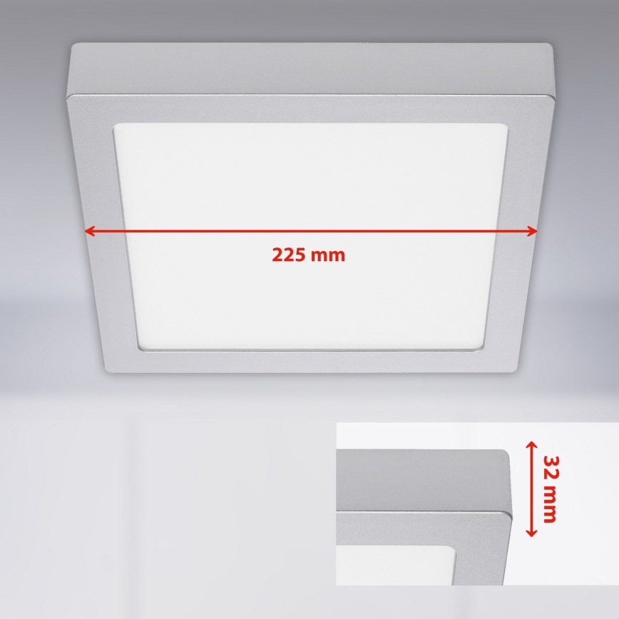 Briloner 7118-014 - Plafón LED FIRE LED/16,5W/230V 3000K