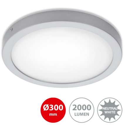 Briloner 7141-414 - Plafón LED FIRE LED/21W/230V 4000K