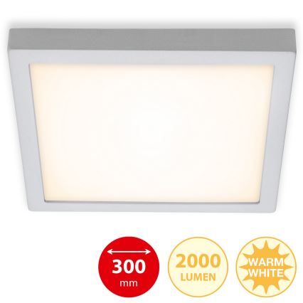 Briloner 7142-014 - Plafón LED FIRE LED/21W/230V 3000K