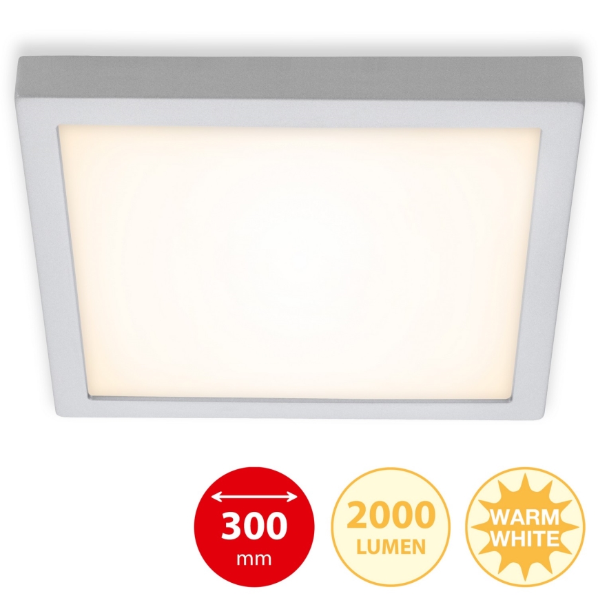 Briloner 7142-014 - Plafón LED FIRE LED/21W/230V 3000K