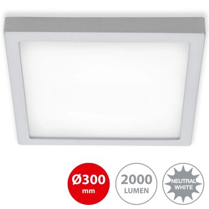 Briloner 7142-414 - Plafón LED FIRE LED/21W/230V 4000K