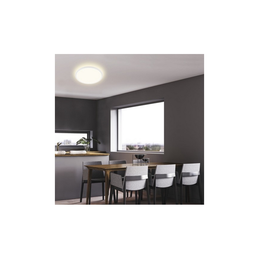 Briloner 7155-416 - Plafón LED SLIM LED/18W/230V