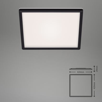 Briloner 7158-415 - Plafón LED SLIM LED/22W/230V 42x42 cm