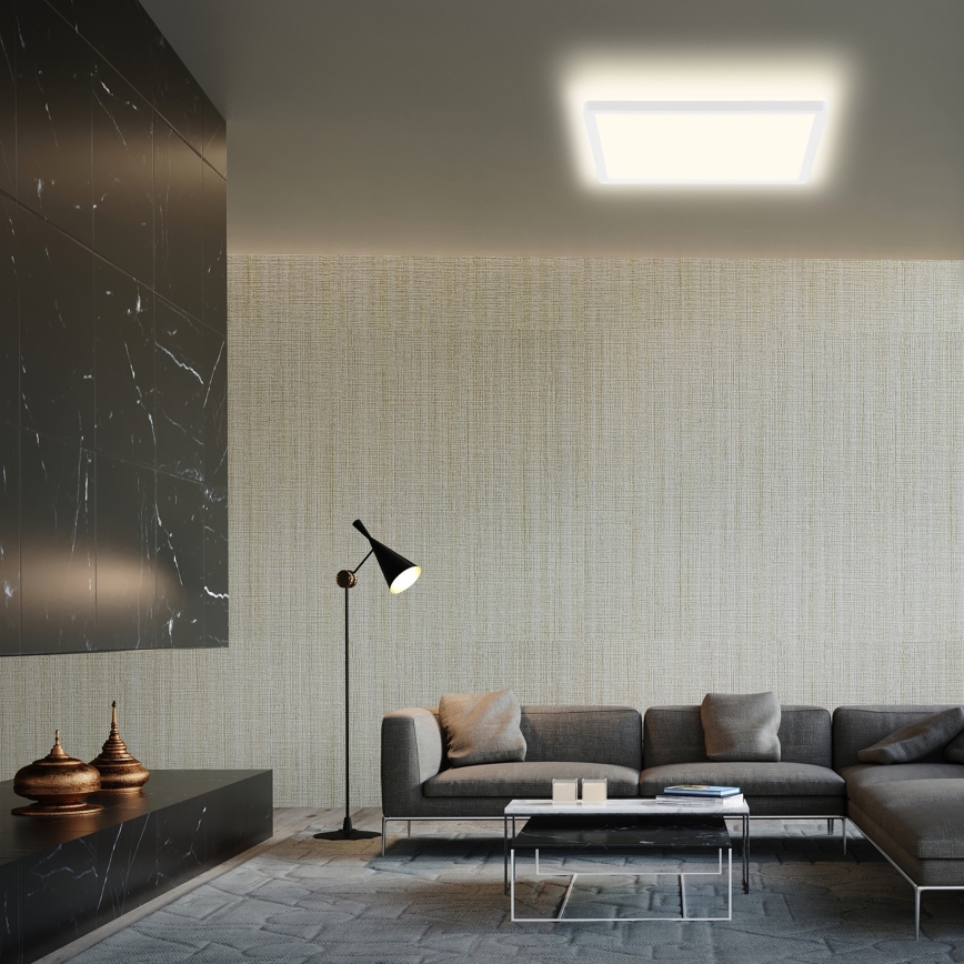 Briloner 7158-416 - Plafón LED SLIM LED/22W/230V 42x42 cm