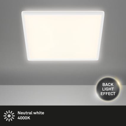 Briloner 7158-416 - Plafón LED SLIM LED/22W/230V 42x42 cm