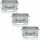 Briloner 7202-032 - SET 3x Iluminación LED para el baño ATTACH 1xGU10/4W/230V