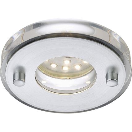 Briloner 7214-019 - Lámpara empotrada LED para baños ATTACH LED/5W/230V IP44 3000K redondo