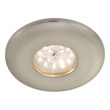 Briloner 7227-012 - Lámpara empotrable de baño LED LED/5W/230V IP65 cromo mate