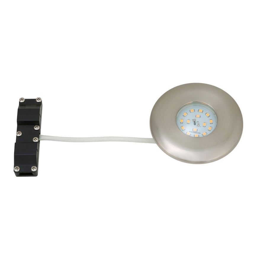 Briloner 7227-012 - Lámpara empotrable de baño LED LED/5W/230V IP65 cromo mate