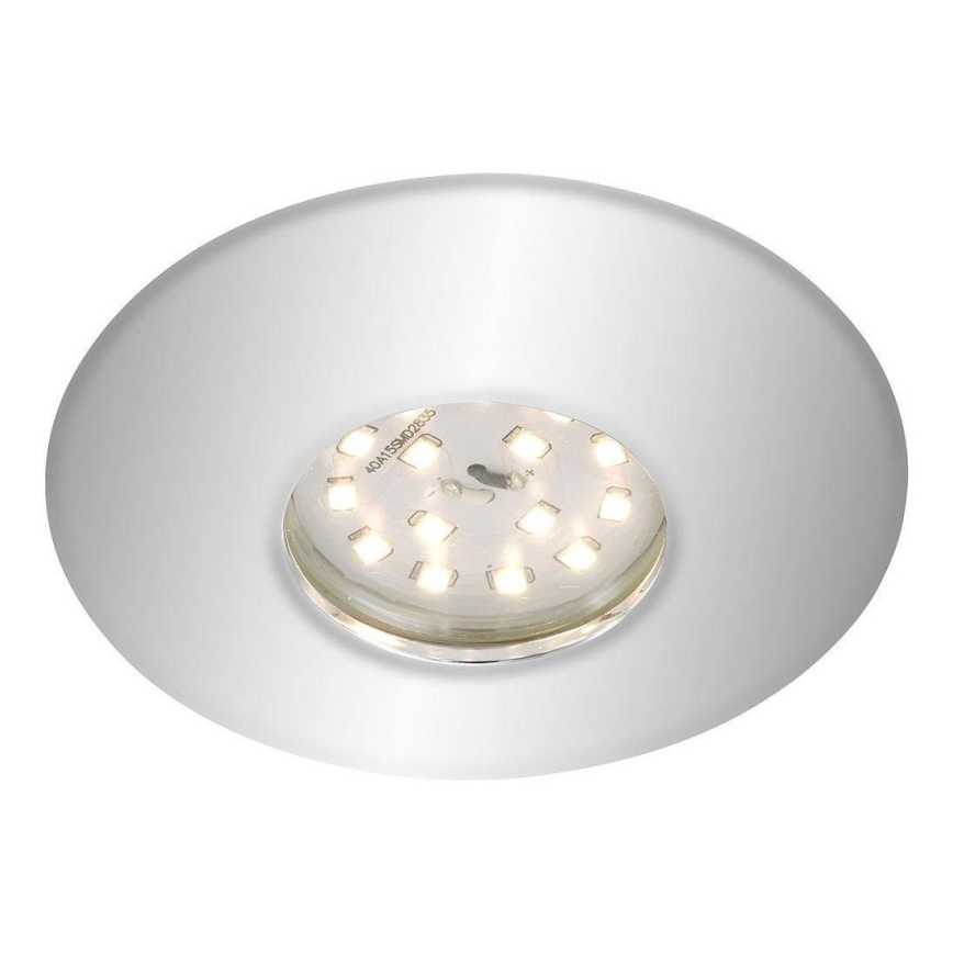 Briloner 7227-018 - Lámpara empotrable de baño LED LED/5W/230V IP65 cromo mate