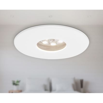 Briloner 7240-036 -SET 3x Lámpara empotrable de baño LED ATTACH LED/1,8W/230V IP44 blanco