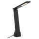 Briloner 7294-015 - Lámpara LED de mesa recargable USB LED/2,1W/5V negro