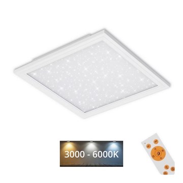 Briloner 7303-016 - Plafón LED regulable STARRY SKY LED/36W/230V 3000-6000K + control remoto