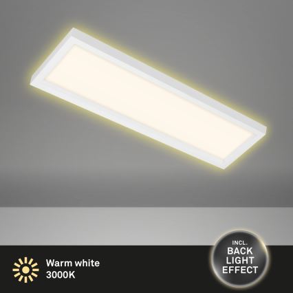 Briloner 7365-016 - Plafón LED CADRE LED/22W/230V 58,2x20,2 cm blanco