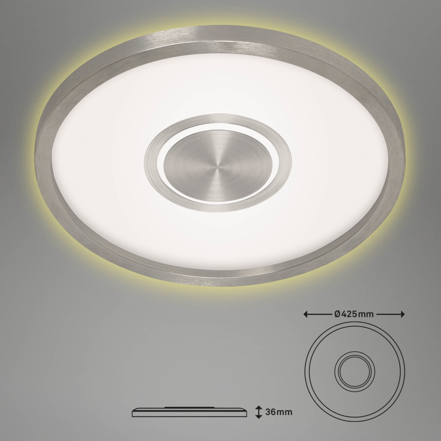 Briloner 7366-112 - Plafón LED GEO LED/22W/230V