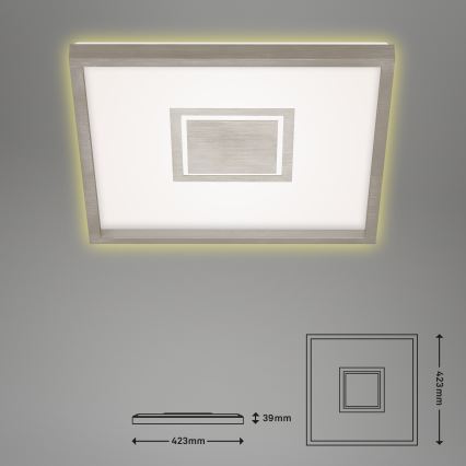 Briloner 7367-112 - Plafón LED GEO LED/22W/230V