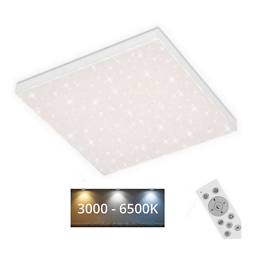 Briloner 7381-116 - Plafón LED regulable STARRY SKY LED/24W/230V 3000-6500K + control remoto
