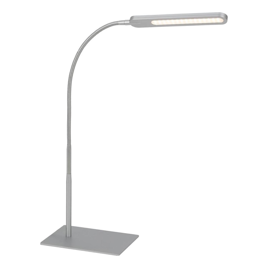 Briloner 7389-014 - Lámpara de mesa LED flexible táctil regulable SERVO LED/8W/230V 3000/4000/6500K