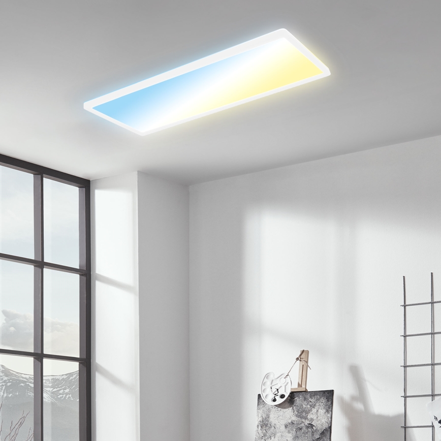 Briloner 7403-016 - Plafón LED regulable SLIM LED/23W/230V 2700-6500K + control remoto