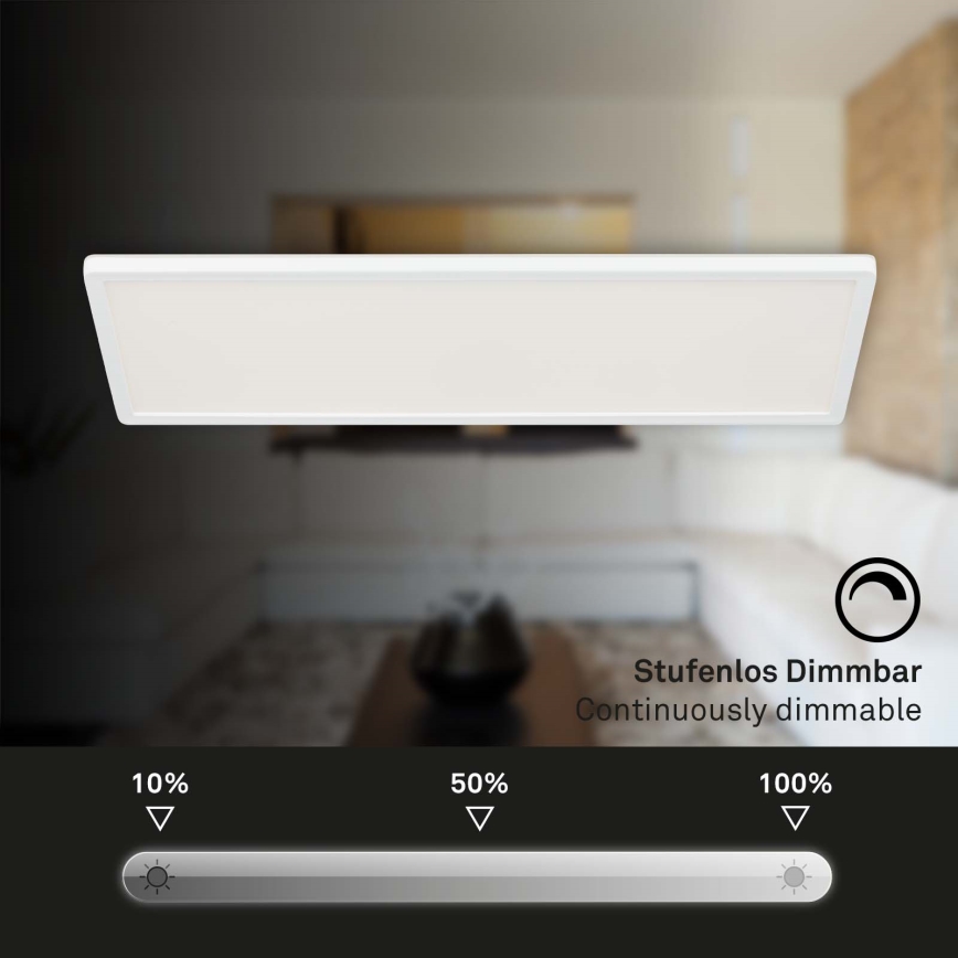 Briloner 7403-016 - Plafón LED regulable SLIM LED/23W/230V 2700-6500K + control remoto