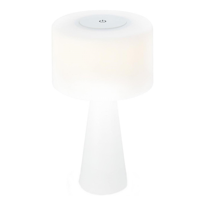 Briloner 7420016 - LED Regulable Recargable táctil exterior lámpara de mesa LED/4W/5V IP44 3000K blanco