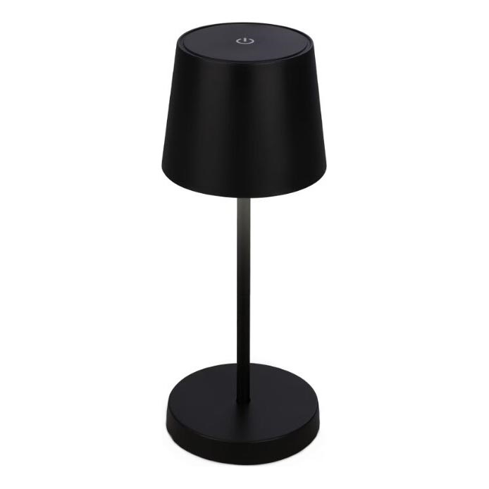 Briloner 7423015 - Lámpara de mesa de exterior LED recargable y regulable LED/2,6W/5V IP44 negro