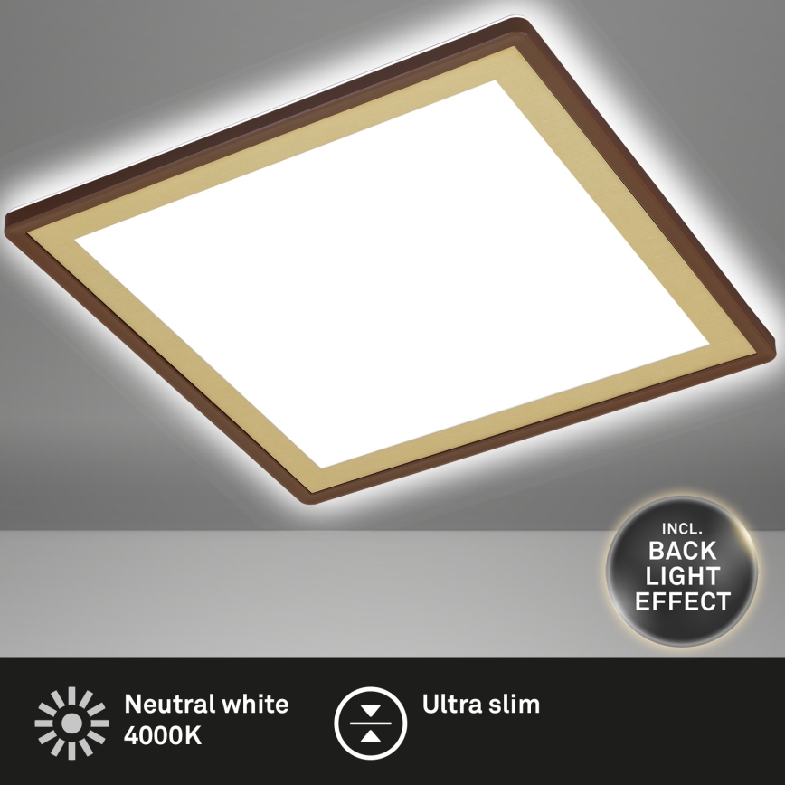 Briloner 7457-417 - Plafón LED DECO LED/18W/230V