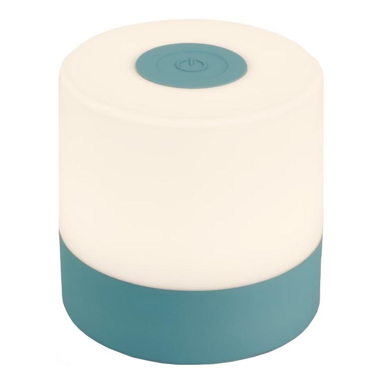 Briloner 7461010 - Lámpara de mesa LED exterior recargable y regulable LED/2W/5V IP44 1200 mAh azul
