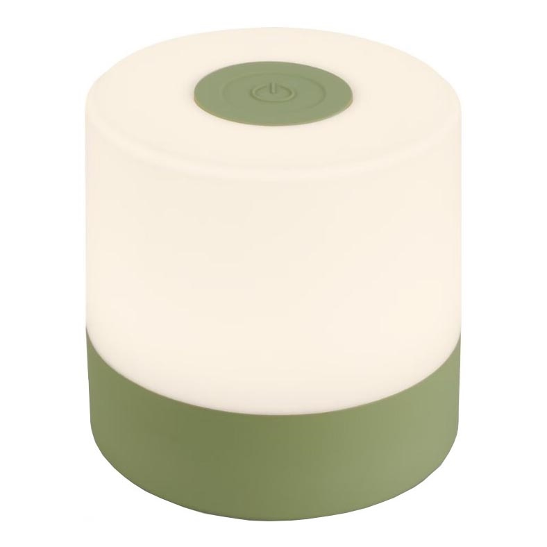 Briloner 7461019 - Lámpara de mesa LED exterior recargable y regulable LED/2W/5V IP44 1200 mAh verde