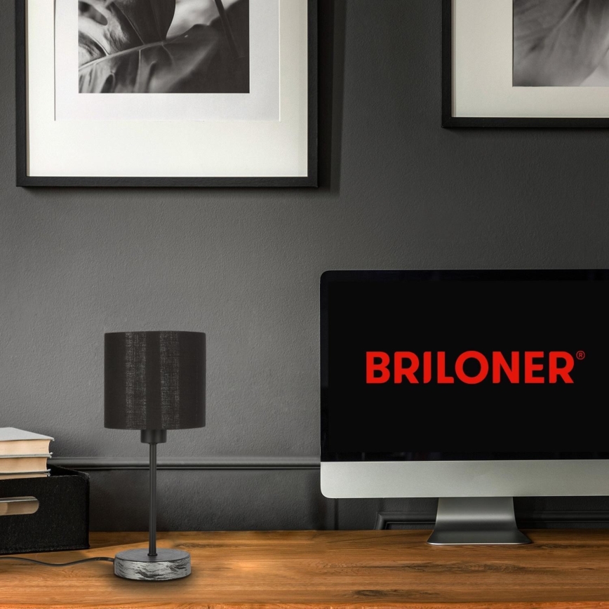 Briloner 7737-014 - Lámpara de mesa SILVER CRAFTED 1xE14/25W/230V