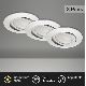 Briloner 8309-039 - SET 3x Lámpara empotrable de baño LED regulable LED/5W/230V IP23