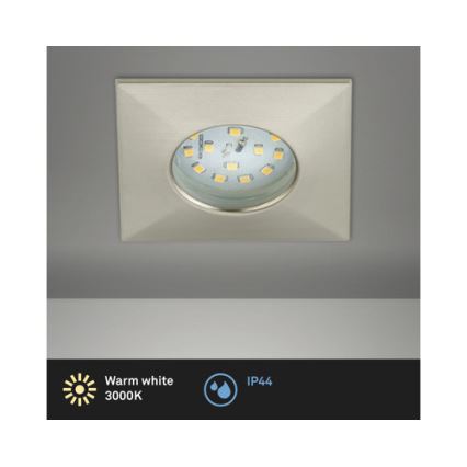Briloner 8313-012 - Lámpara empotrable de baño LED LED/5W/230V IP44 cromo mate