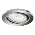 Briloner 8315-018 - Lámpara empotrada LED para baños 1xGU10/5W/230V IP23