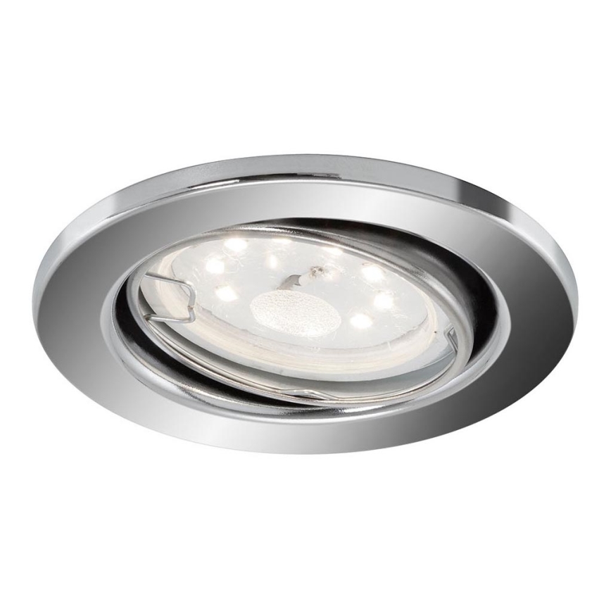 Briloner 8315-018 - Lámpara empotrada LED para baños 1xGU10/5W/230V IP23