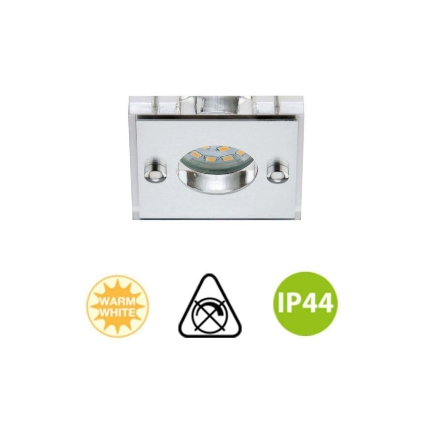Briloner - Lámpara empotrable de baño LED ATTACH LED/5W/230V IP44