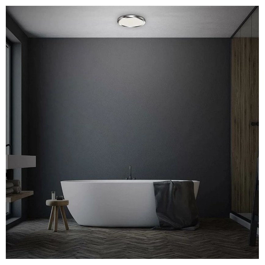Briloner - Plafón LED de baño SPLASH LED/15W/230V IP44