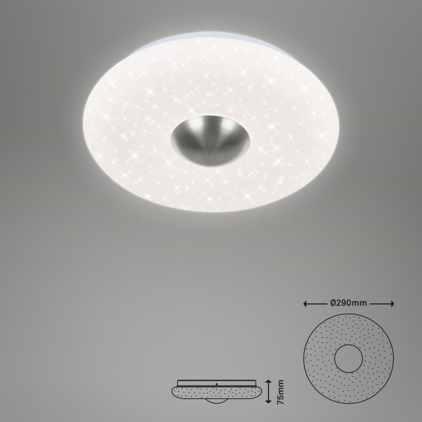 Briloner - Plafón LED NALU LED/12W/230V