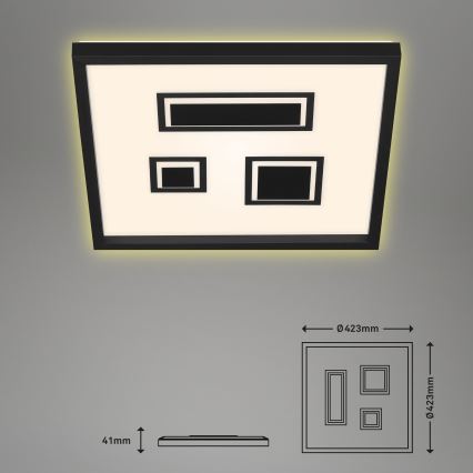 Briloner - Plafón LED PAC LED/22W/230V