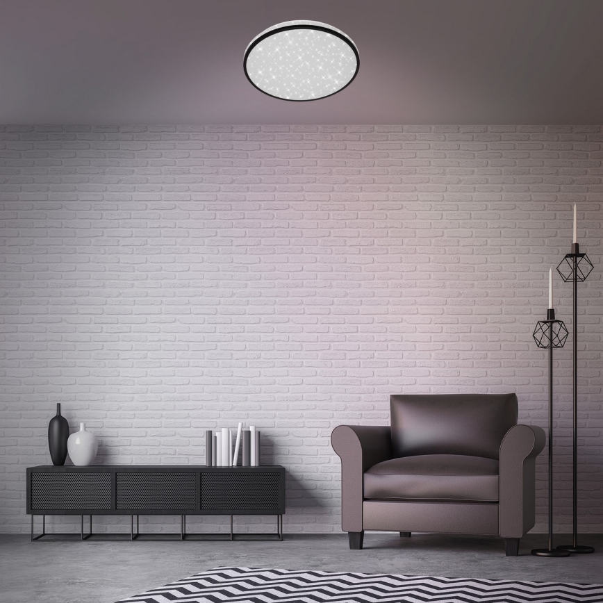 Briloner - Plafón LED STARRY SKY LED/24W/230V