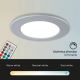 Briloner - SET 3x LED RGBW Lámpara empotrable regulable para el baño LED/4,8W/230V 3000-6500K IP65 + control remoto