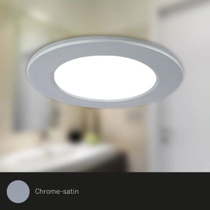 Briloner - SET 3x LED RGBW Lámpara empotrable regulable para el baño LED/4,8W/230V 3000-6500K IP65 + control remoto