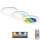 Briloner - SET 3x RGBW Lámpara empotrable de baño LED regulable LED/4,8W/230V 3000-6500K IP65 + control remoto