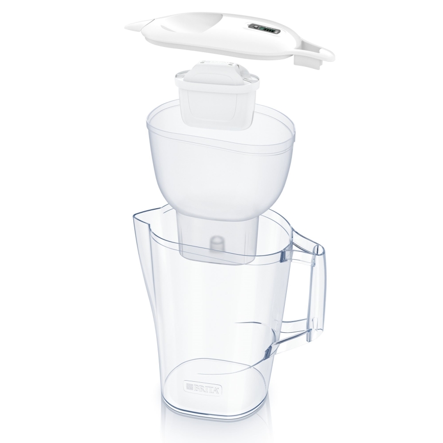 Brita - Hervidor con filtro Aluna 2,4 l + 3 filtros