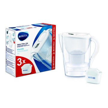 Brita - Hervidor de filtro Marella 2,4 l + 3 filtros