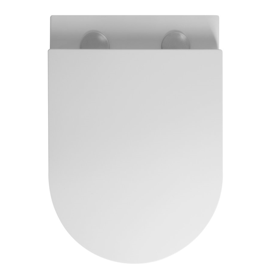 Bruckner - Asiento de inodoro SoftClose FULDA SLIM blanco