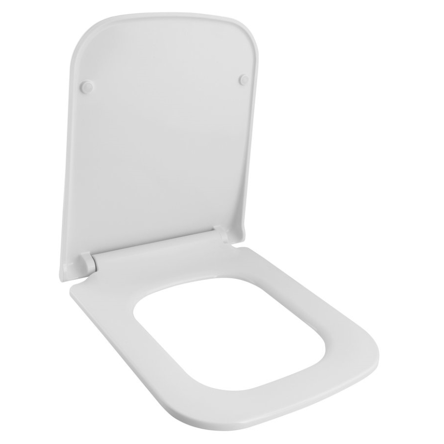 Bruckner - Asiento de inodoro SoftClose WALTER SLIM blanco