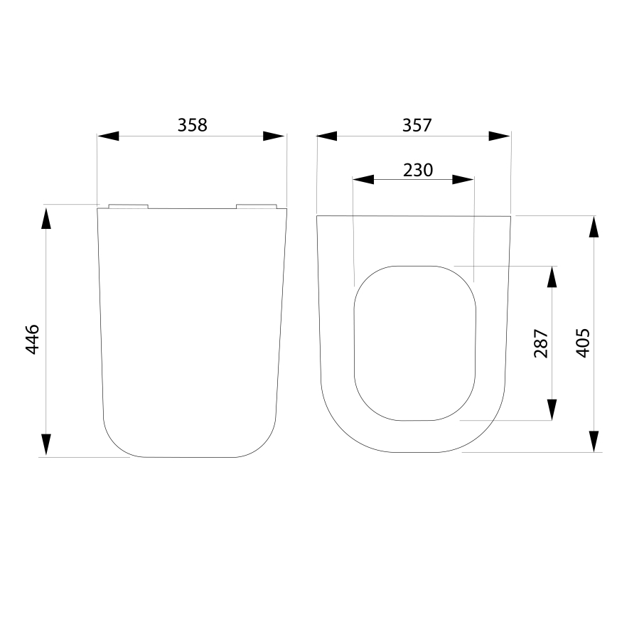 Bruckner - Asiento de inodoro SoftClose WALTER SLIM blanco
