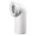 Bruckner - Conector de desagüe de inodoro 90° 11 cm blanco