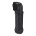 Bruckner - Conector flexible para inodoro suspendido 90° 20,5-37 cm negro